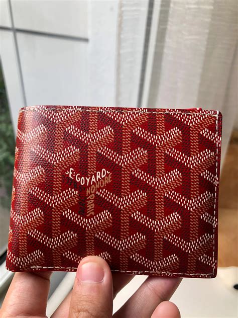 goyard mesns wallet|Goyard men's wallet price.